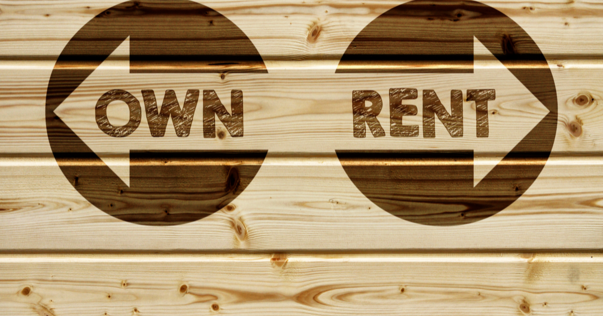 renting vs owning